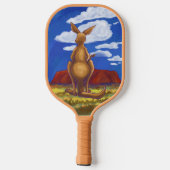 Dierenparade Kangaroo Pickleball Paddle (Achterkant)