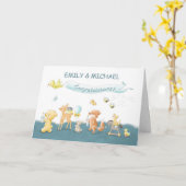 Dierenparade voor kleine jongen uit groep Personal Kaart (Gele Bloem)