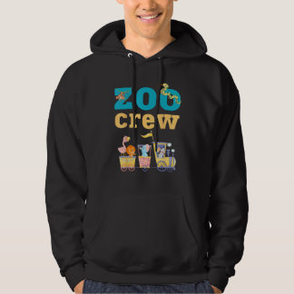 Dierenpark Crew Dierenverzorger Familie Uitstapje  Hoodie