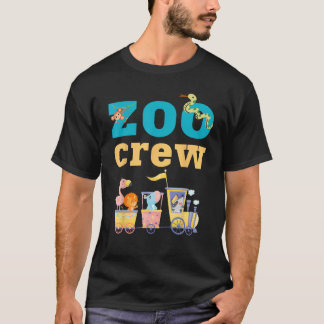 Dierenpark Crew Dierenverzorger Familie Uitstapje  T-shirt