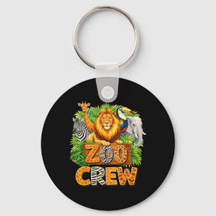 Dierenpark Crew Safari Wilde Dieren Dierenpark Ver Sleutelhanger