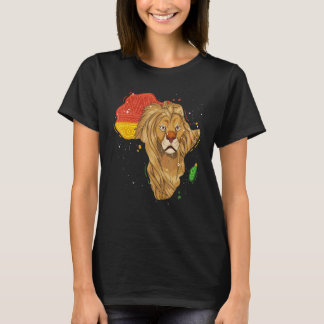 Dierenpark Dier Leeuw Afrika Safari Dier Leeuw T-shirt