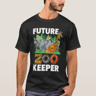 Dierenpark Dieren Toekomstige Dierenpark Keeper Af T-shirt