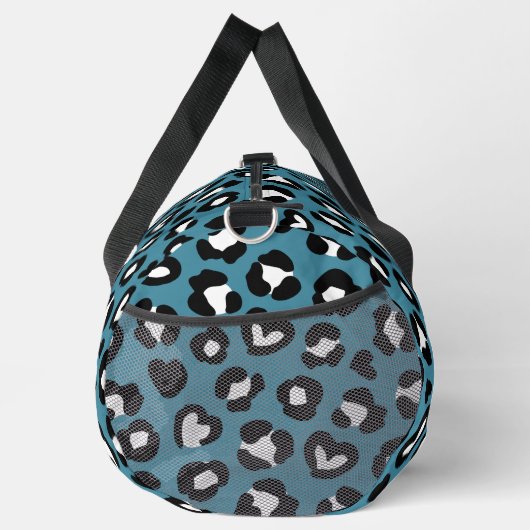 Dierenprint, Blauwe luipaard, Cheetah Spots, Harte Plunjezak (Rechts)