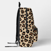 Dierenprint, Bruine luipaard, Cheetah Spots, Harte Bedrukte Rugzak (Links)