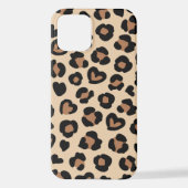 Dierenprint, Bruine luipaard, Cheetah Spots, Harte iPhone Hoesje (Achterkant)