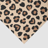 Dierenprint, Bruine luipaard, Cheetah Spots, Harte Tissuepapier (Detail)