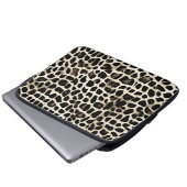 Dierenprint - Elektronicatas Laptop Sleeve (Voorkant onderkant)