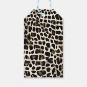 Dierenprint - Gift Label Cadeaulabel (Achterkant)