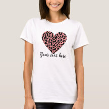 Dierenprint Hart Valentijnsdag