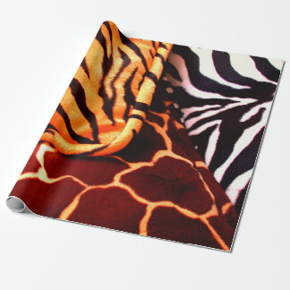 Dierenprint inpakpapier