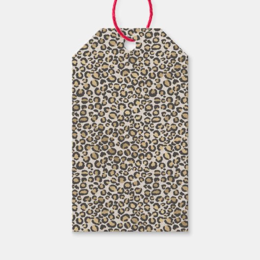 Dierenprint Leopard Chic Classic Fun Cadeaulabel (Voorkant)