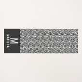 Dierenprint modern kleurrijk yogamat (Voorkant (horizontaal))