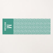 Dierenprint modern kleurrijk yogamat (Voorkant (horizontaal))