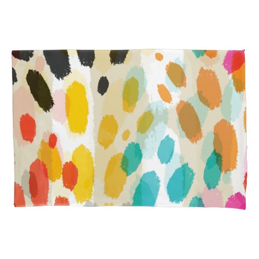 Dierenprint  naadloos patroon kussensloop (Voorkant)