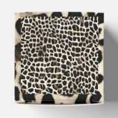 Dierenprint - Papieren gunstbox Bedankdoosjes (Bovenkant)