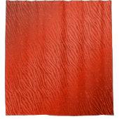 Dierenprint Rood Glitter Glam Douchegordijn (Voorkant)