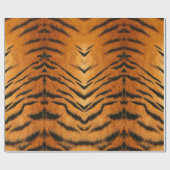 Dierenprint Tijger Wrapping Papier (Vlak)