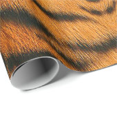 Dierenprint Tijger Wrapping Papier (Rol Hoek)