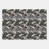 Dierenprint Tropisch Goud Patroon Inpakpapier Vel (Voorkant 2)