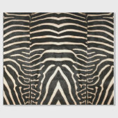 Dierenprint Zebra inpakpapier (Vlak)