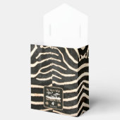 Dierenprint Zebra Verjaardagsgunstbox Bedankdoosjes (Geopend)