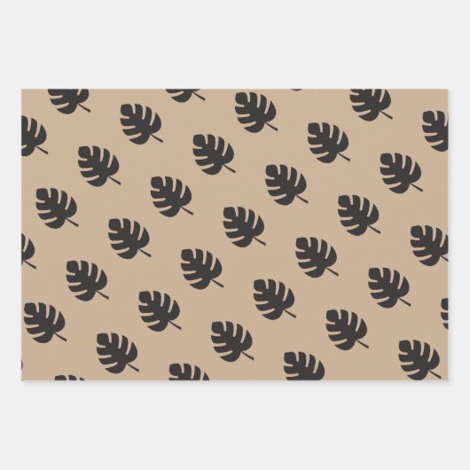 Dierenprint Zebra Verpakkingspapier Platte vellen (Voorkant 2)