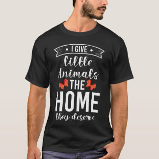 Dierenrechten Activist Bescherming retro T-shirt