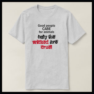 Dierenrechten T-shirt