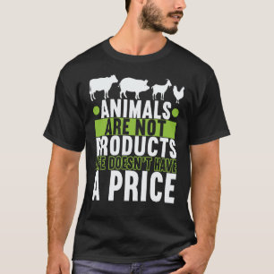 Dierenrechten Vegan Vegetarisch T-shirt