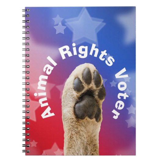 Dierenrechtenkiezer Notitieboek (Voorkant)