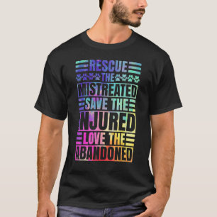 Dierenredders Dierenredding De Mishandelde Dier V T-shirt