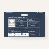 Dierenredding Badge (Achterkant)