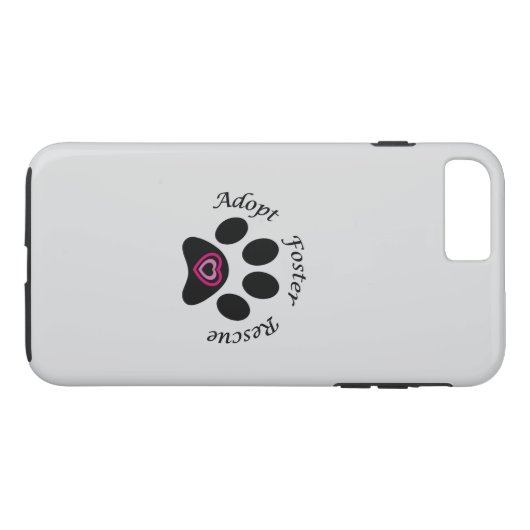 Dierenredding Case-Mate iPhone Case (Achterkant (Horizontaal))