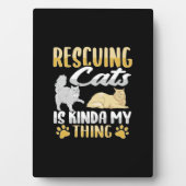 Dierenredding Kat Redding Kat Redder Fotoplaat (voorkant)