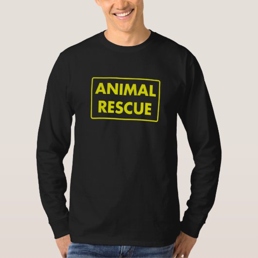 Dierenredding T-shirt (Voorkant)