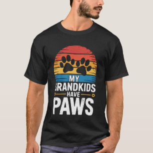 Dierenreddingsgrootouder Mijn kleinkinderen hebben T-shirt