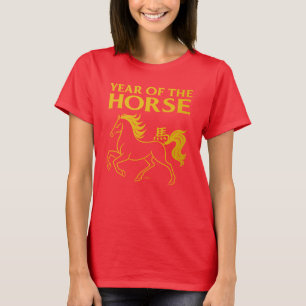 Dierenriem Chinees Nieuwjaar 2026 Paard T-shirt