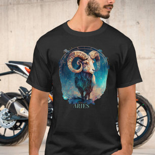 Dierenriem Hemelfantasie Ram Ram Ram Ram Mannen T-shirt