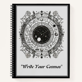 Dierenriem patronen: ingewikkelde hemelse ontwerp notitieboek