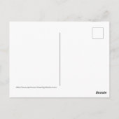 Dierenriem Sterrenbeeld Vissen Briefkaart (Achterkant)