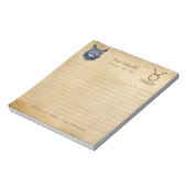 Dierenriem Stier & Hemelkat Notitieblok (Gedraaid)