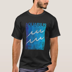 Dierenriem Symbool teken Waterman Mannen of Vrouwe T-shirt