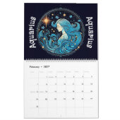 Dierenriem Tekens Kalender (Feb 2027)