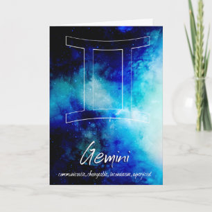 Dierenriem : Tweeling Eigenschappen Kaart