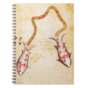 Dierenriem: Vissen, C1350 Notitieboek
