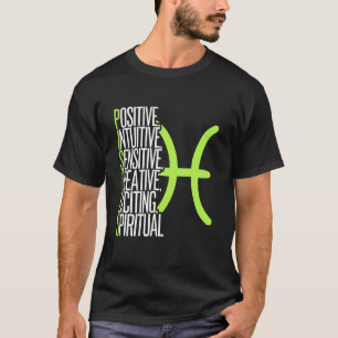Dierenriemteken Vissen Sterrenbeeld Verjaardag Hor T-shirt