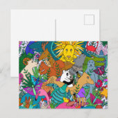 Dierenrijk Briefkaart (Voorkant / Achterkant)