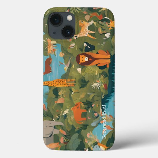 Dierenrijk Case-Mate iPhone Case (Achterkant)
