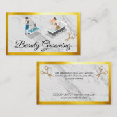 Dierentelers | Pet Services Visitekaartje (Voorkant / Achterkant)